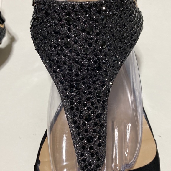 Dream Pairs Aditi black low heel sandals size 10 - Picture 15 of 15